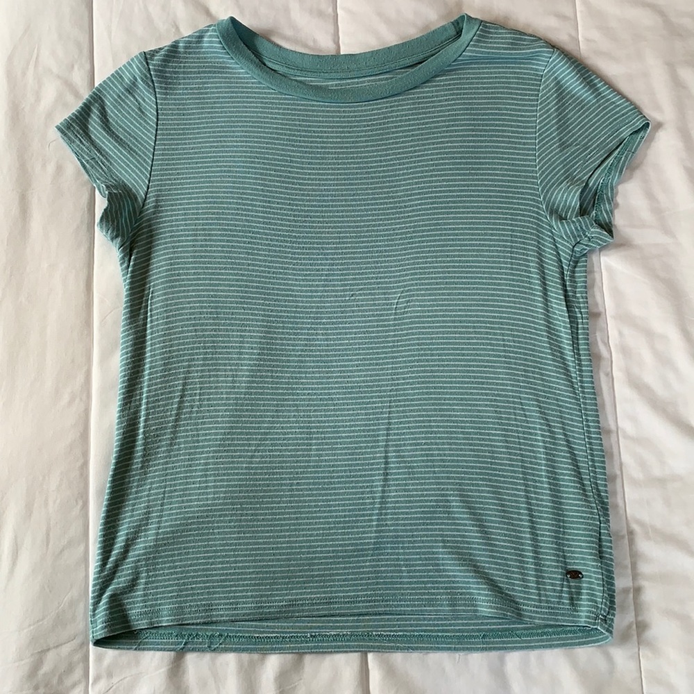 American eagle striped tee